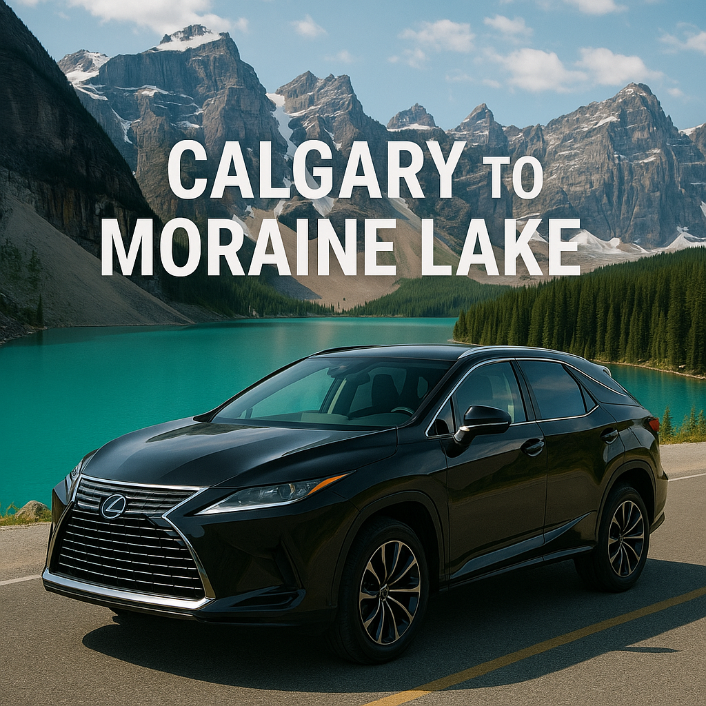 calgary to Moraine Lake
